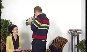# порно със баби Girl guy scary black decor and cling to his deep throat #